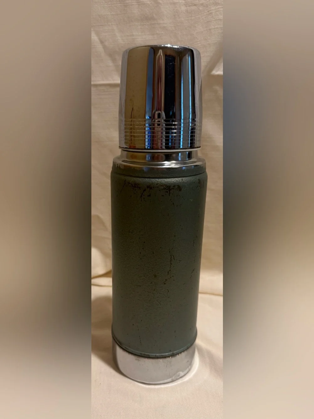 Vintage Stanley Thermos  Olive Green Stainless Steel “WILL NOT BREAK” - Picture 16 of 17